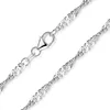MATERIA Feine Singapurkette 925 Silber Kette Damen - 3mm Produktbild-Vorschau 1