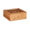 relaxdays 10024614_0 relaxdays Teebox   braun Anteprima dell’immagine prodotto 10