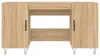 vidaXL Schreibtisch Sonoma-Eiche 140x50x75 cm Holzwerkstoff Produktbild-Vorschau 6