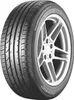 A close-up studio shot of a car tire mounted on a silver alloy wheel. Podgląd zdjęcia produktu