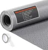 A roll of slip-resistant flooring with a diamond plate pattern, along with a roll of tape. Anteprima dell’immagine prodotto