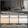 ZMH Pannello LED da soffitto 100x25, lampada da soffitto Anteprima dell’immagine prodotto 4