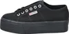 A single black Superga platform sneaker shown from the side. Anteprima dell’immagine prodotto