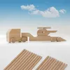 20er-Set Holzstäbe - Eiche gehobelt - 10 x 10 x 250 mm Produktbild-Vorschau 6