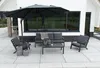 Lesli Living Sonnenschirm Ampelschirm "Virgo Flex" Grey ø Produktbild-Vorschau 5