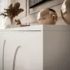 Drehtüriges TV-Board ARIADNA Weiß Produktbild-Vorschau 4