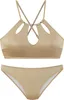 LASCANA Bustier-Bikini Monaco gold Größe 36 Produktbild-Vorschau 1