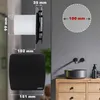 EBERG AXI 100 B Badlüfter 100 mm Rückstauklappe Schwarz Produktbild-Vorschau 7