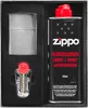 Zestaw Zippo Zapalniczka Brushed Chrome Prezentowy No1 Podgląd zdjęcia produktu 1