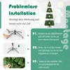 COSTWAY 270cm Albero di Natale artificiale 2132 aghi in Anteprima dell’immagine prodotto 5
