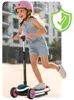 RICOKIDS Monopattino per bambini con illuminazione a LED e Anteprima dell’immagine prodotto 6