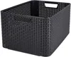 Curver Style Opbergmand 30L Antraciet Voir les images du produit 5