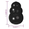 KONG Extreme, Hund, Schwarz, Gummi, Kauend, Abholen, Produktbild-Vorschau 4