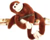 Inware Kuscheltier Affe mit Klett braun 20 cm Plüschaffe Produktbild-Vorschau 2