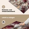 KitchenYeah© Herdabdeckplatte Gold - Marmor - Lila , Produktbild-Vorschau 2