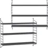 Étagère murale modulaire 'Strängnäs' set de 2 en acier 50 x Voir les images du produit 1