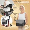 ELONEO Carbon Rollator faltbar und leicht mit Sitz, Produktbild-Vorschau 7
