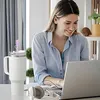 8 kusů silikonových krytek na brčka, kompatibilní s hrnky Náhled obrázku produktu 3