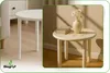 BEGRYF, Runder Holzhocker 45 cm – minimalistischer Produktbild-Vorschau 4