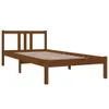 vidaXL Massivholzbett Honigbraun 90x200 cm - Bettrahmen - Produktbild-Vorschau 4
