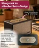Retro reproduktor Bluetooth® (24 W), farba:čierna Náhľad obrázku produktu 2