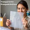100x Prospekthüllen - extra dick - A4 Hefthülle Produktbild-Vorschau 2