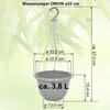 MePla - 3 Stück - Ampel Orion ø 25 cm gelbgrün Produktbild-Vorschau 2
