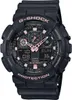A close-up, front-facing studio shot of a black G-Shock watch with rose gold accents. Náhľad obrázku produktu