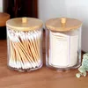 2x organizer da bagno per Cotone fioc e dischetti cosmetici Anteprima dell’immagine prodotto 2