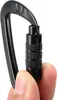 360° drehbarer Karabiner, 4Kn, 2Stk, Schwarz Produktbild-Vorschau 4