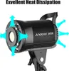 Andoer LM60Bi přenosné LED fotografické výplňové světlo 135 Náhled obrázku produktu 9