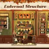 DIY Book Nook Retro Vinyls - 3D-Puzzle - 136 Teile - Produktbild-Vorschau 8