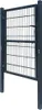 vidaXL 2D Gartentor (Einzeln) Anthrazitgrau 100x180 cm Produktbild-Vorschau 2