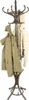 A coat rack with two jackets hanging on it, set against a white background. Anteprima dell’immagine prodotto