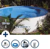 Summer Fun Stahlwandbecken Set Baja Exklusiv rund ø 3,50m x Produktbild-Vorschau 1