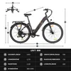 E-Bike Cityrad E3-SE E-Fahrrad 648WH Pedelec, 36V 18 AH 120 Produktbild-Vorschau 5