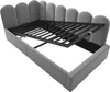 Łóżko tapicerowane Sweiko 90x190 cm, rozkładana sofa z Podgląd zdjęcia produktu 16