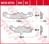 TRW Bremsbelagsatz MCB697SI RM85 RD KX80 Produktbild-Vorschau 2