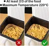 Backpapier Airfryer, 100 Stück 16CM Backpapier für Produktbild-Vorschau 6