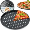 Teglia per pizza in granito forata 28 cm Anteprima dell’immagine prodotto 8