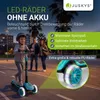 JUSKYS® Kinderroller Lumox - Blau, LED Räder, Produktbild-Vorschau 6