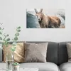 DEQORI Hybrid Leinwand Bild 60x30 cm 'Wächter der Berge' Produktbild-Vorschau 3