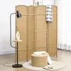 HOMCOM Paravento a 4 ante 160 x 170 cm, divisorio in legno Anteprima dell’immagine prodotto 2