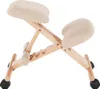 Kondela Ergonomischer Kniestuhl Groko - Creme / Buche Produktbild-Vorschau 2