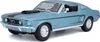 Maisto 31167B Ford Mustang GT Cobra Jet Fastback 1968 blu Anteprima dell’immagine prodotto 12