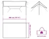 vidaXL Tarp Vert 400x294 cm Imperméable à l'eau Voir les images du produit 7