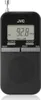 A black JVC portable radio is shown against a white background. Podgląd zdjęcia produktu