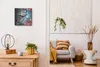 Coloray Uhr auf Leinwand 30x30 cm Wand Uhr Dekoration Produktbild-Vorschau 3