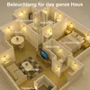 Rosikey Retro Wandleuchte Innen Akku - Wiederaufladbar E27 Produktbild-Vorschau 11