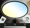 LED Panel Dimmbar Fernbedienung Ultraflach CCT 22 W schwarz Produktbild-Vorschau 4